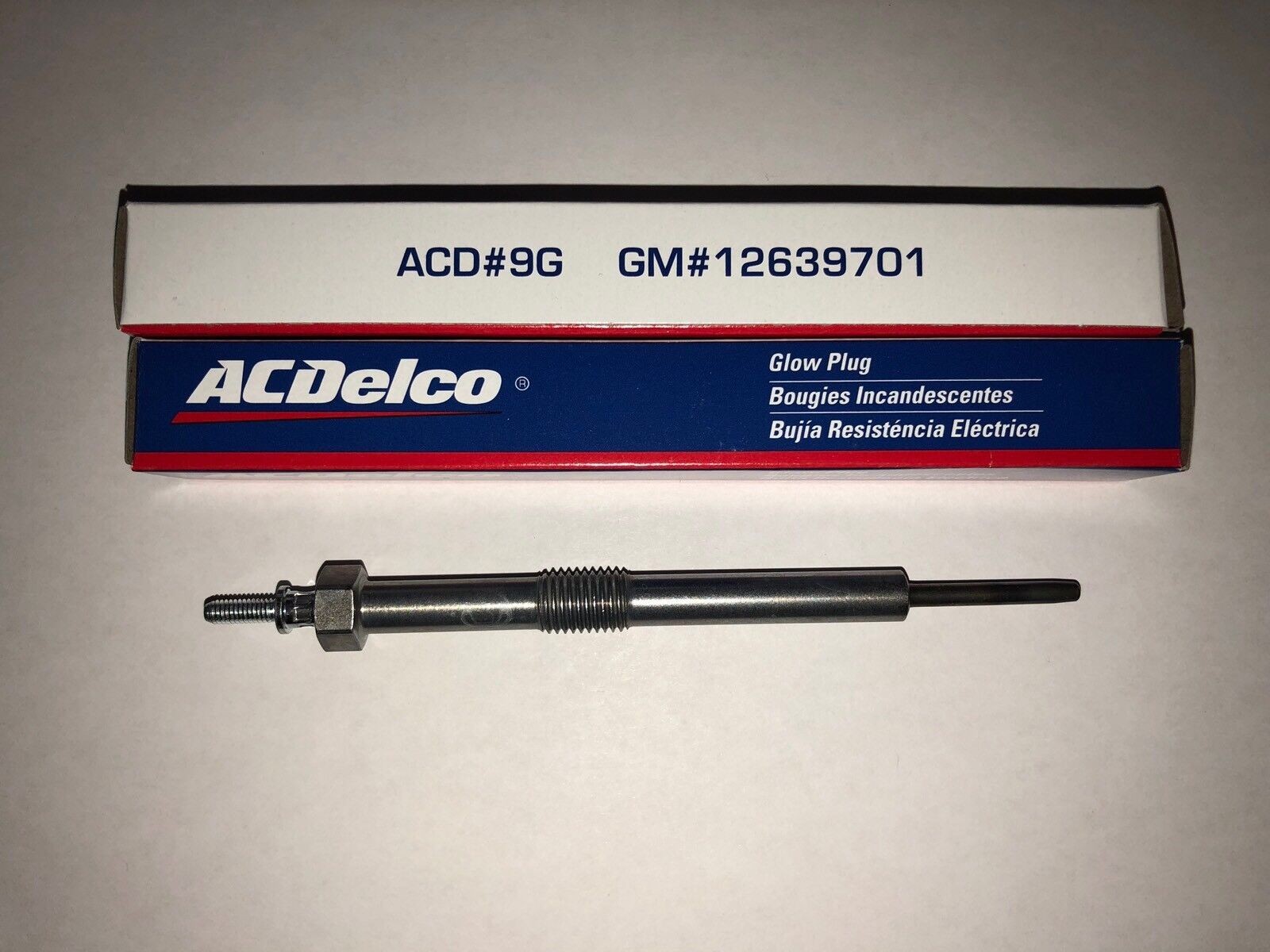 Genuine 12639701 Diesel Glow Plug LMM LML LBZ Silverado Sierra Duramax 6.6L 9G