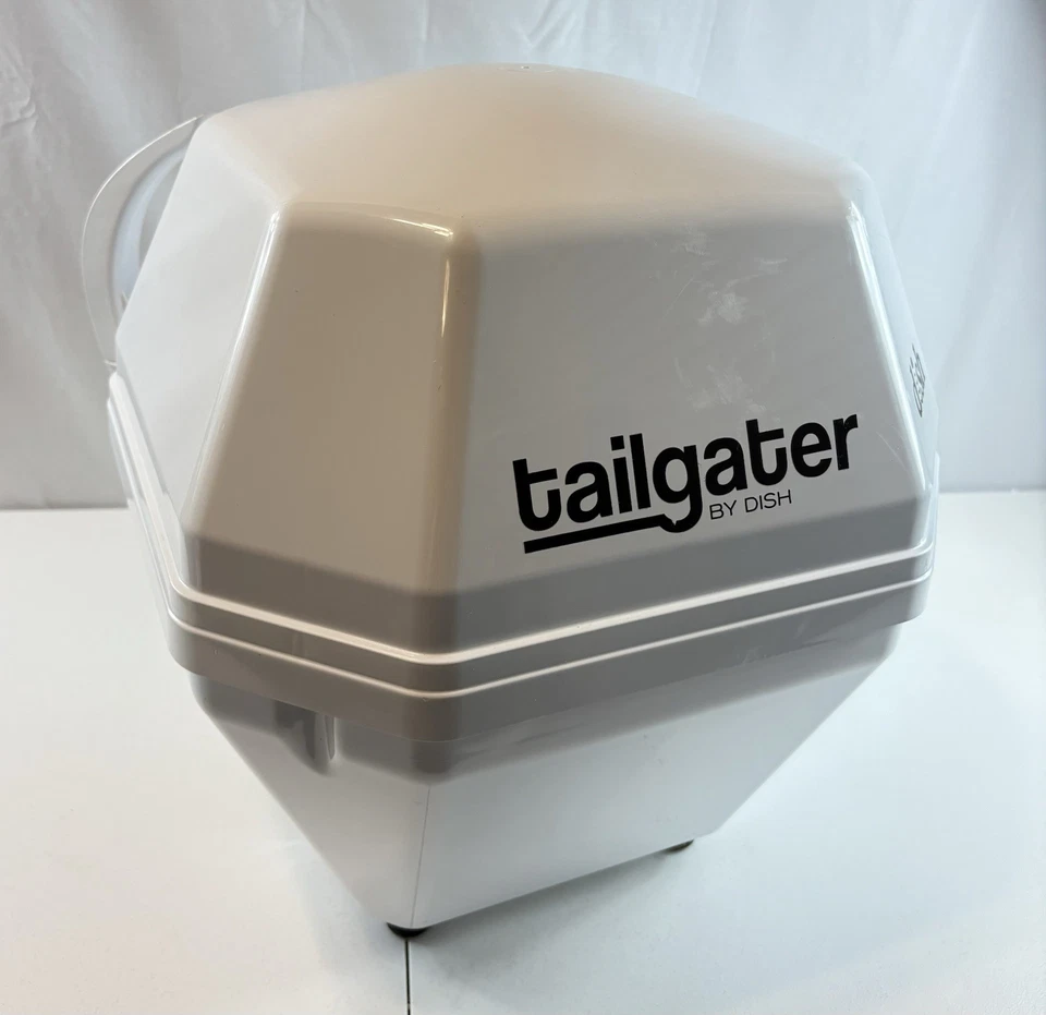 Antena satelital portátil para autocaravana Dish Network Tailgater camping Skoolie Foto 3 de 4