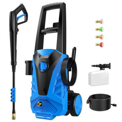 #ad High Pressure Electric Power Washer 2.0 GPM w Foam Cannon Spray Gun amp; Hose Kit $139.99