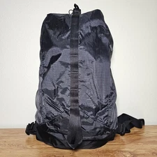 REI Co-Op Flash 18 Hiking Backpack Black Stealth Ripstop Lightweight Adjustable