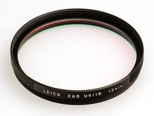 Original Leica E60 UV / IR #13414 schwarz für ⦰ 60mm Filtergewinde