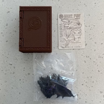 How To Train Your Dragon HTTYD World Of Berk NIGHT FURY Minifigure Purple Chase