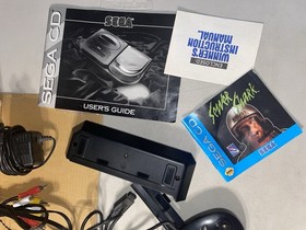 Sega CD Console Model 2 With Box & Manual Controller Read Description