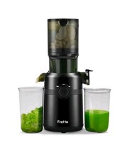 Cold Press Juicer Machines,fretta Slow Masticating 108mm &1.0l Hopper