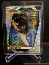 2025 Panini Prizm - Konnor Griffin, Konnor Griffin #199 Pulsar Prizm /499 (RC)