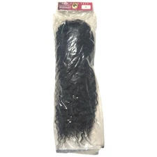 New Born Free Drawstring Ponytail PORSHA Black 1