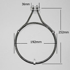 FISHER & PAYKEL FAN FORCED OVEN ELEMENT 542959P BI600P BI600QCR BI603MDX