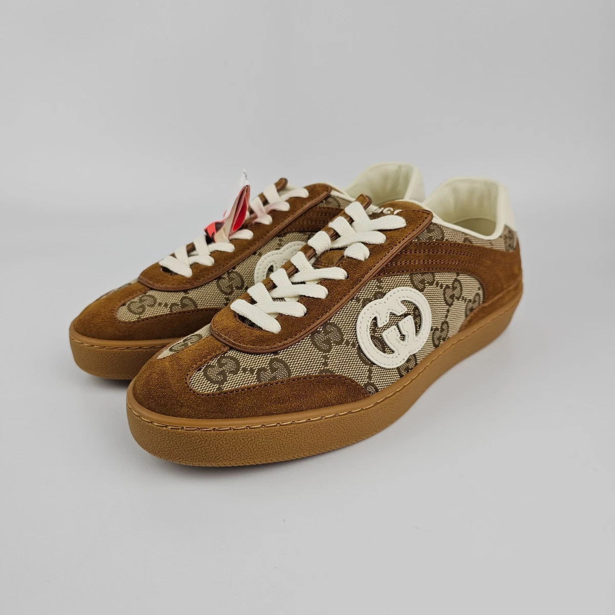 Gucci GG Sneaker Interlocking G - Beige W for sale | eBay