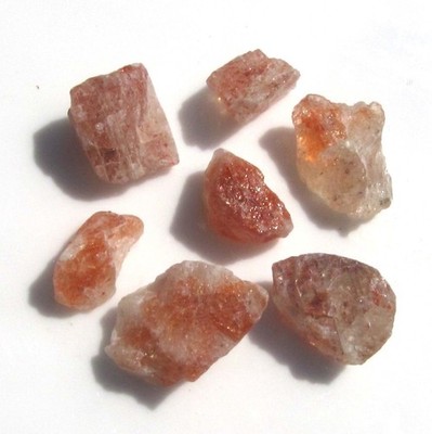 Sonnenstein Oligoklas, 56 Ct. Rohedelsteine, Rohsteine, 11-18 mm (E2977)