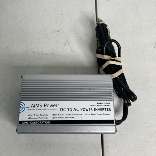 AIMS Power 150 Watt Lightweight Power Inverter, PWRINV150W