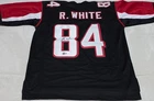 Roddy White Atlanta Falcons Signed #84 Football Jersey Beckett BAS Witnessed