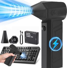 Compressed Air Duster Air Blower Fan Turbo Cordless Jet Dry Blower For PC Car