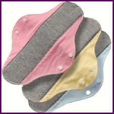1/2/4pcs Leak-Proof Waterproof Washable Incontinence Pads with Graphene