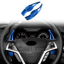 For Hyundai Veloster 2015-2017 Car Blue Steering Wheel Paddle Shifter Extension