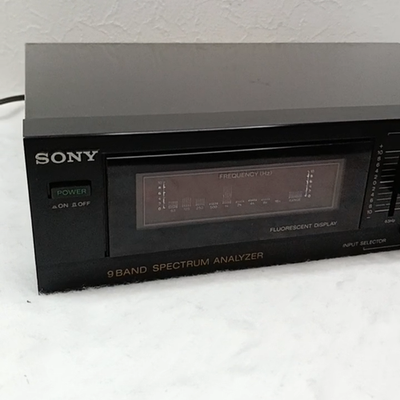 SONY SEQ-910 Graphic Equalizer 9 Band Spectrum Analyzer AC 100V