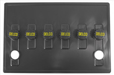 1959-1966 Delco Dc12 Battery Cover With Caps For Top Post Batteries.