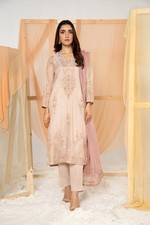 NWT Pakistani Indian Designer Chinyere Shalwar Kameez Eid Ramadan Iftaar Party L