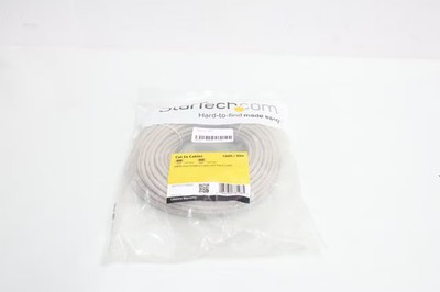 Startech 45PATCH100GR Gray Snagless Cat5e Utp Patch Cable 100ft