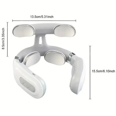 Portable Smart Neck Massager USB Charging for Cervical Pain Relief for Neck Pain