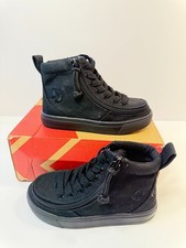 10. BILLY Footwear Kids Classic Lace High Big Kid Black 11 Little Kid M