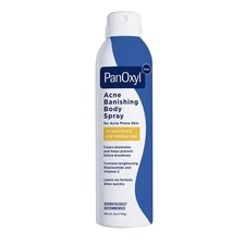 PanOxyl Acne Banishing Body Spray For Acne Prone Skin, 6 Ounce