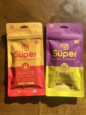 The Super Patch Company:The Focus Patch & The Ignite Patch Pack Of 28 Patches