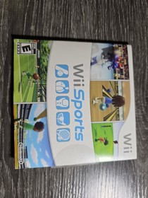 Wii Sports (Nintendo Wii, 2006) Complete W/ Disc, Sleeve, Manual CIB TESTED