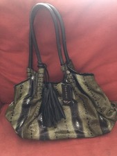Sharif Snakeskin Purse