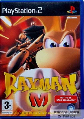Rayman M (PlayStation 2, PAL)   Complete with Manual