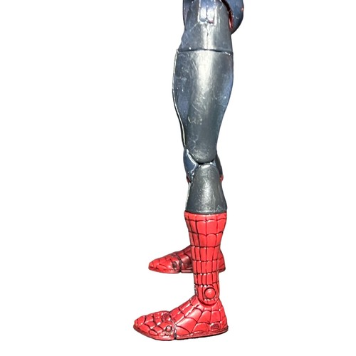 Marvel Legends McFarlane Spiderman 6” Action Figure Toybiz 2001 Missing Finger - Picture 11 of 16
