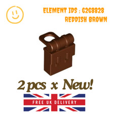 LEGO Part : 2 pcs x 2524 - Minifig Neckwear Backpack Non-Opening - SELECT COLOUR