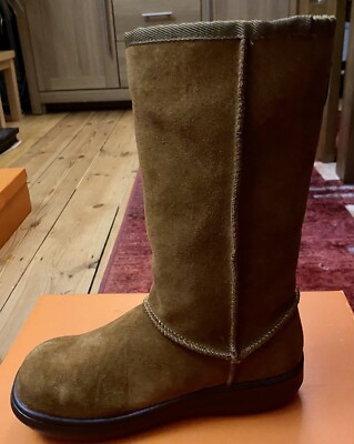 Rocket Dog Women’s Sugardaddy Boots, Chestnut suede: Size UK