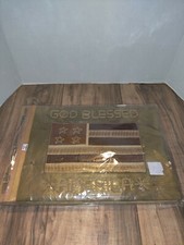 Vintage God Bless America Scrapbooking Pictures Book Made In Indonesia