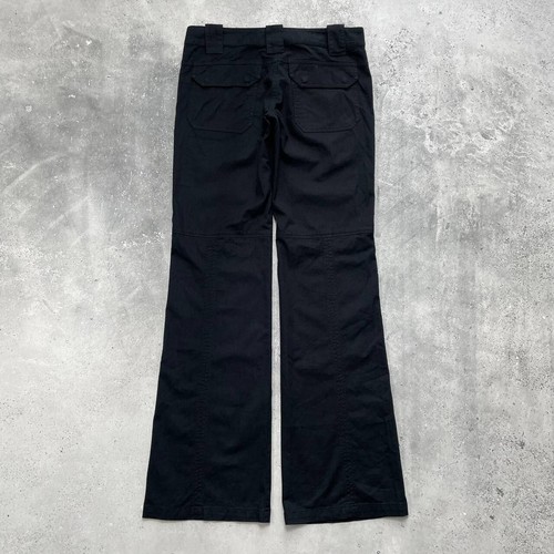 Armani Jeans Flared Pants Women’s Black Size 28 - Picture 2 of 24
