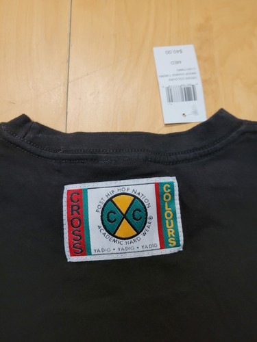 New Cross Colours | Snoop Dogg Black Graphic Tee Size Medium Ships Free - Picture 7 of 8