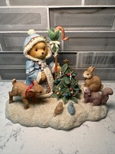 1996 Cherished Teddies OLGA 182966  Feel The Peace/Hold The Joy/Share The Love  