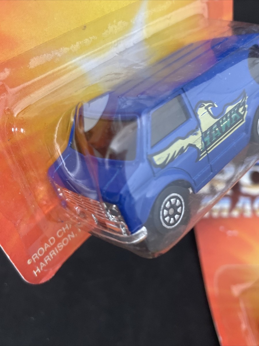 1986 Road Champs Road Machines Lot Of 3 Varieties Van Die Cast HTF