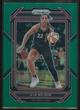 A'Ja Wilson 2023 Panini Prizm WNBA Green #25