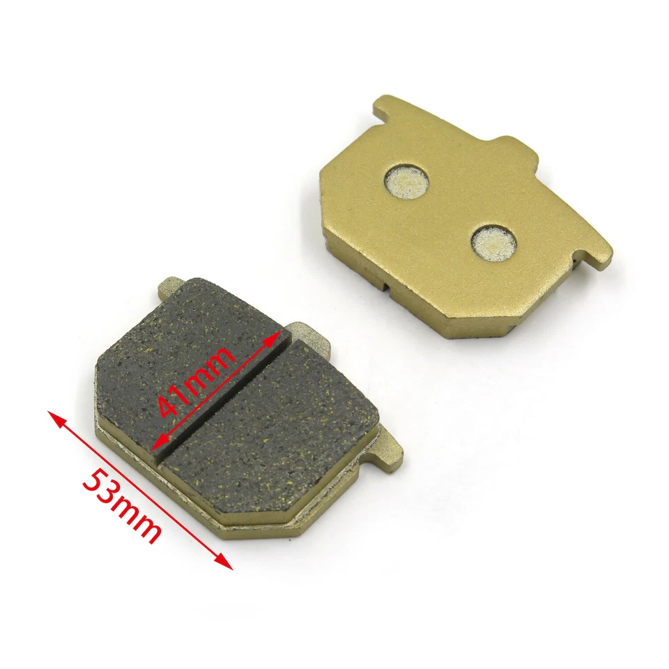 Pastillas de freno de cerámica de grafito de aleaciones de latón para Honda CB750/Goldwing/CB900-HTT30 Foto 3 de 4