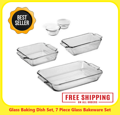 Bento Box Clear Food Storage Container, Set of 3