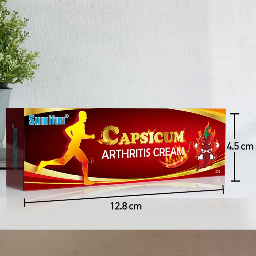 3x Capsaicin Rheumatoid Arthritis Joint Pain Relief Capsicum Arthritis