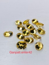 Citrine Loose Gemstone Faceted Oval Cut 10x8 MM Natural Calibrated Size A E