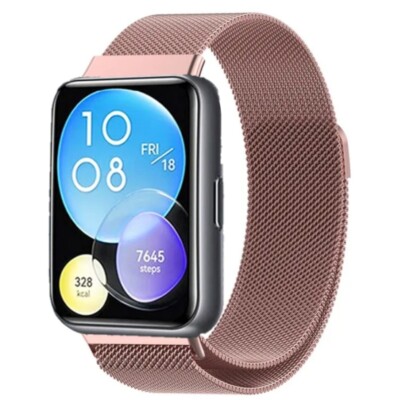Milanese Armband Für HUAWEI WATCH FIT 2 Ersatz Uhrenarmband, magnet, band strap