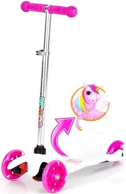 unicorn scooter with light up wheels