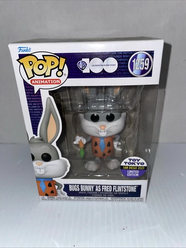 Funko Pop! Vinyl: Looney Tunes - Bugs Bunny as Fred Flintstone (SDCC) Toy Tokyo