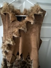 Wishcraft Cavegirl Costume Halloween Size 12/...