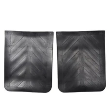 1 Pair 24"X30" Heavy Duty Black Mud Flaps Rubber for Semi Truck Trailer Big Rigs
