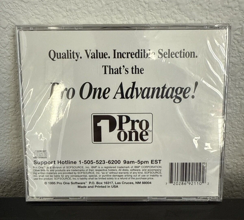 Pro One Multimedia Algebra II CD-ROM | Windows 95/3.1 | Retro Edu. Software - Image 2 of 2