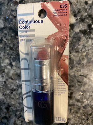 Vintage Covergirl Continuous Color Lipstick # 035 Smoky Rose