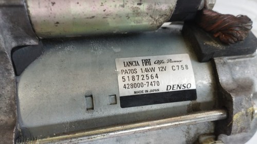 MOTORINO AVVIAMENTO FIAT PANDA 500 LANCIA YPSILON 900 TWINAIR 20012/2022 - Imagen 7 de 7